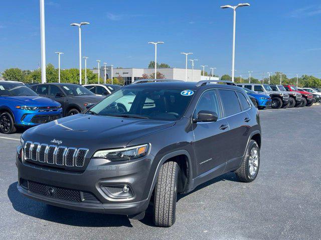 used 2021 Jeep Cherokee car, priced at $23,980