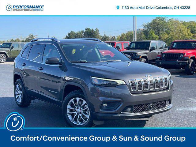 used 2021 Jeep Cherokee car, priced at $23,980