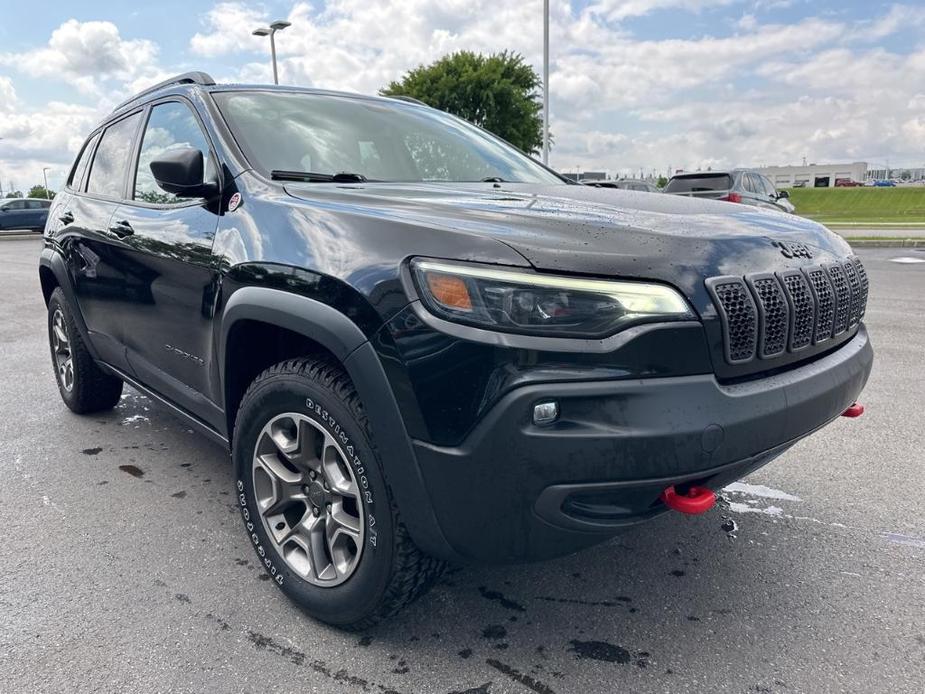 used 2021 Jeep Cherokee car, priced at $26,880