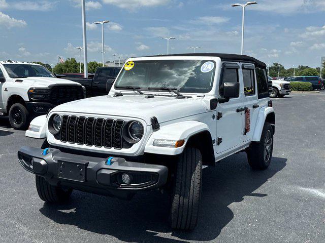 used 2024 Jeep Wrangler 4xe car, priced at $33,888