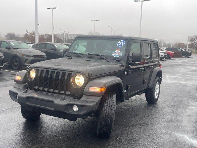 used 2021 Jeep Wrangler Unlimited car, priced at $27,990