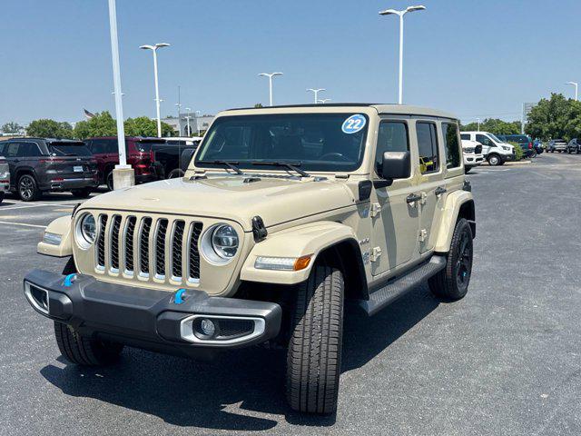 used 2022 Jeep Wrangler Unlimited 4xe car, priced at $34,900