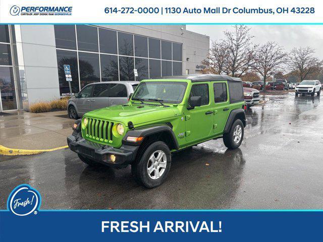 used 2020 Jeep Wrangler Unlimited car, priced at $25,403