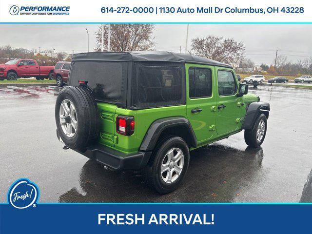 used 2020 Jeep Wrangler Unlimited car, priced at $25,403