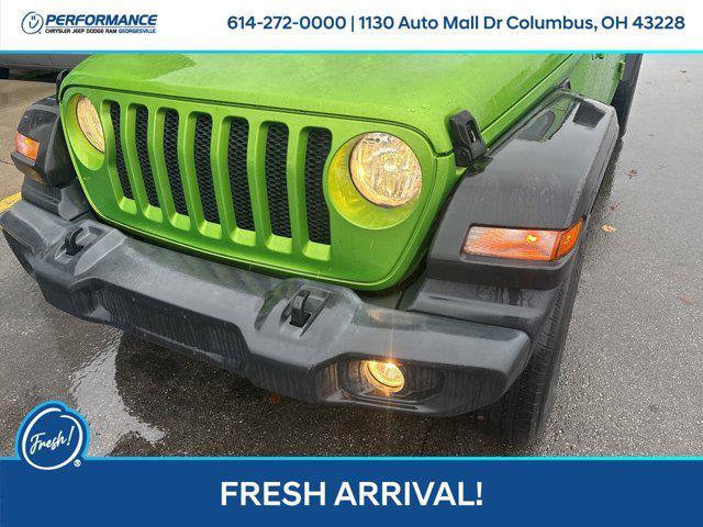 used 2020 Jeep Wrangler Unlimited car, priced at $25,403