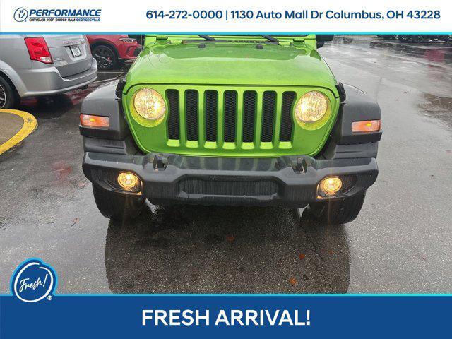 used 2020 Jeep Wrangler Unlimited car, priced at $25,403