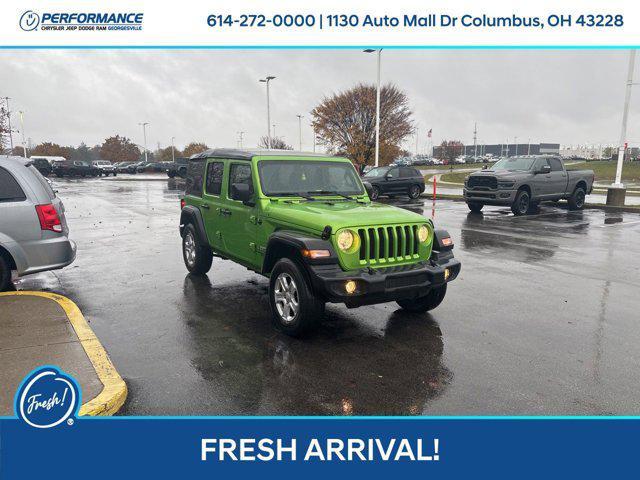used 2020 Jeep Wrangler Unlimited car, priced at $25,403