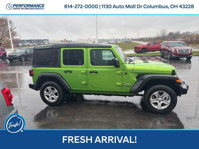 used 2020 Jeep Wrangler Unlimited car, priced at $25,403