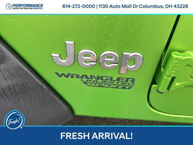 used 2020 Jeep Wrangler Unlimited car, priced at $25,403