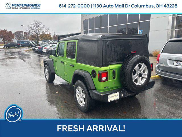 used 2020 Jeep Wrangler Unlimited car, priced at $25,403