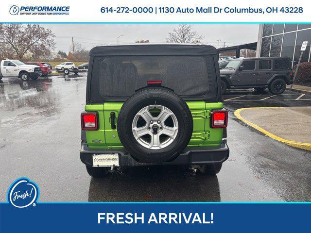 used 2020 Jeep Wrangler Unlimited car, priced at $25,403