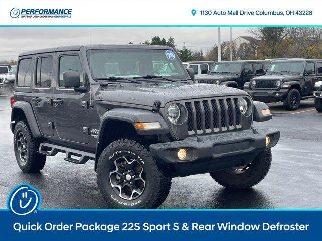 used 2020 Jeep Wrangler Unlimited car, priced at $27,888