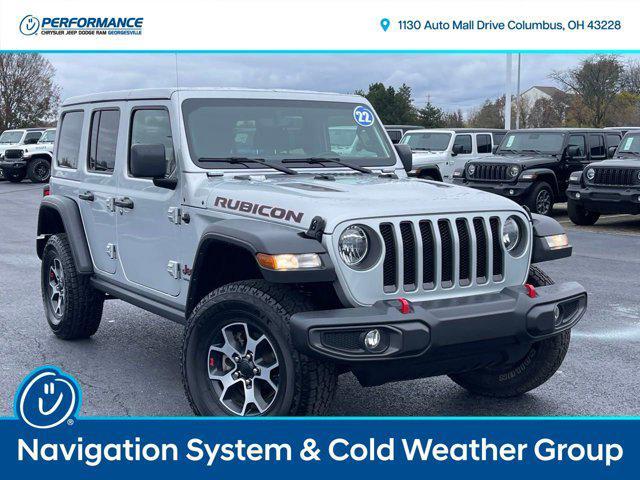 used 2022 Jeep Wrangler Unlimited car, priced at $34,880