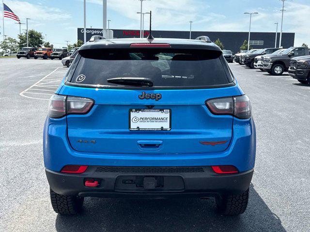 used 2024 Jeep Compass car, priced at $24,496