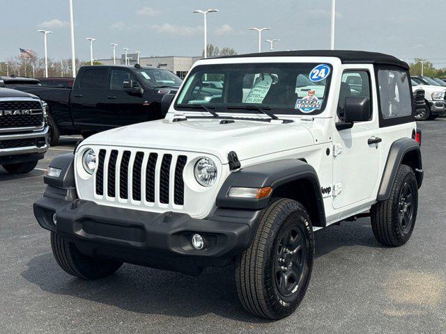 used 2024 Jeep Wrangler car, priced at $30,888