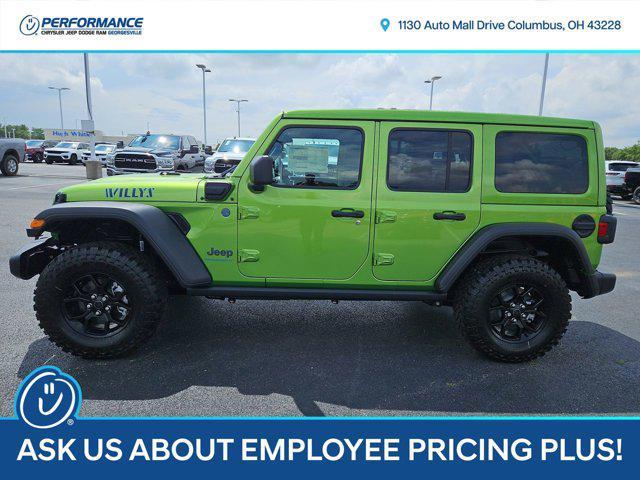 new 2025 Jeep Wrangler 4xe car, priced at $62,320
