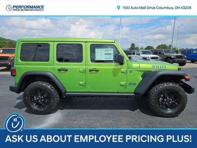 new 2025 Jeep Wrangler 4xe car, priced at $62,320