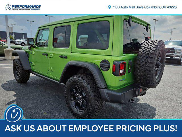 new 2025 Jeep Wrangler 4xe car, priced at $62,320
