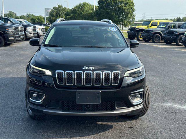used 2021 Jeep Cherokee car, priced at $24,900