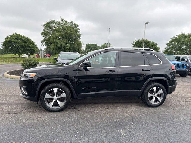used 2021 Jeep Cherokee car, priced at $24,900