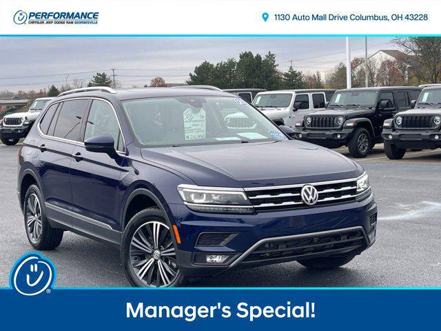 used 2021 Volkswagen Tiguan car, priced at $22,998