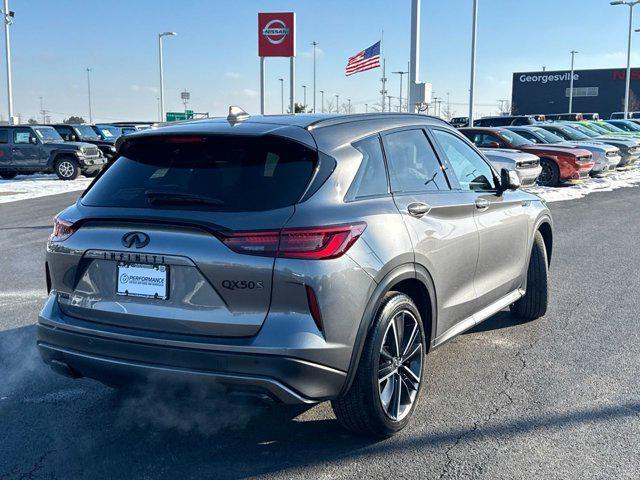 used 2023 INFINITI QX50 car, priced at $34,990