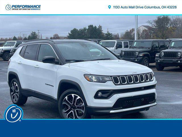 used 2023 Jeep Compass car, priced at $24,900