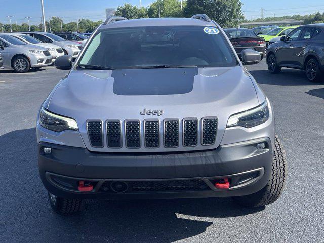 used 2021 Jeep Cherokee car, priced at $26,888