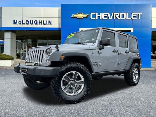 used 2017 Jeep Wrangler Unlimited car, priced at $20,997
