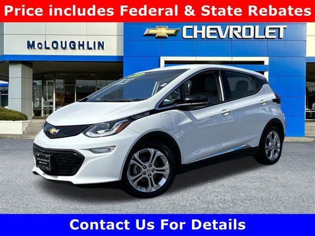 used 2021 Chevrolet Bolt EV car, priced at $7,795