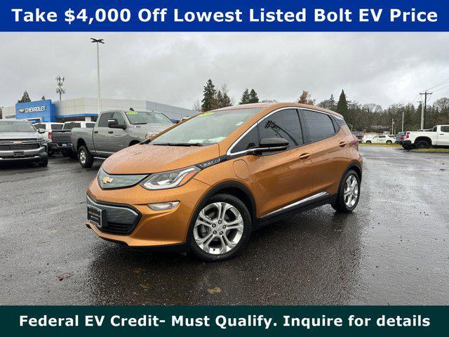 used 2017 Chevrolet Bolt EV car, priced at $13,988