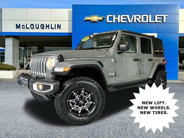 used 2021 Jeep Wrangler Unlimited car, priced at $28,998