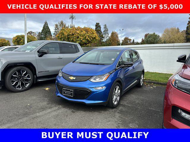 used 2021 Chevrolet Bolt EV car, priced at $13,995