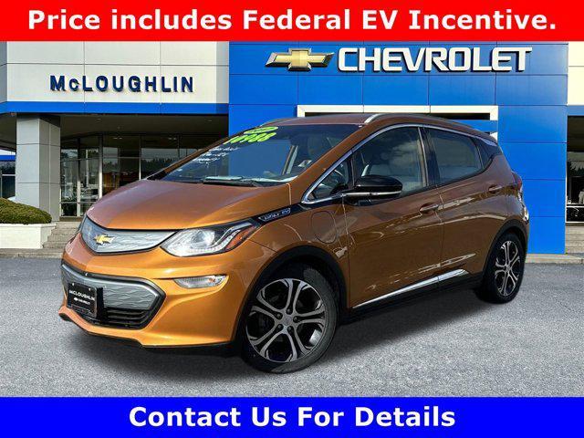 used 2017 Chevrolet Bolt EV car, priced at $9,998