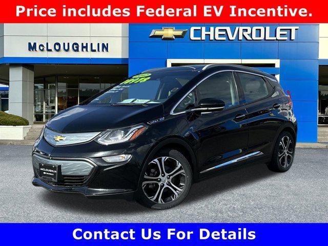 used 2017 Chevrolet Bolt EV car, priced at $10,998