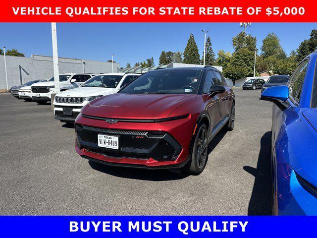 used 2024 Chevrolet Equinox EV car, priced at $25,988