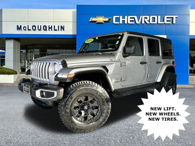 used 2021 Jeep Wrangler Unlimited car, priced at $28,987
