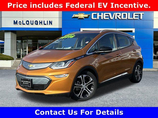 used 2018 Chevrolet Bolt EV car, priced at $10,998