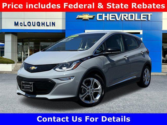 used 2021 Chevrolet Bolt EV car, priced at $7,895