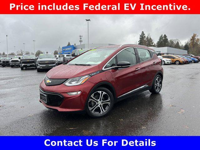 used 2017 Chevrolet Bolt EV car, priced at $11,998