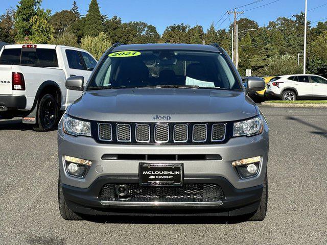 used 2021 Jeep Compass car, priced at $17,588