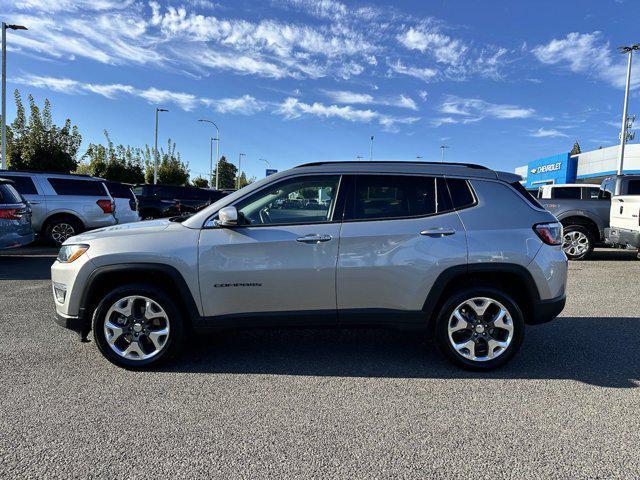 used 2021 Jeep Compass car, priced at $17,588