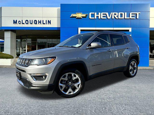 used 2021 Jeep Compass car, priced at $17,588