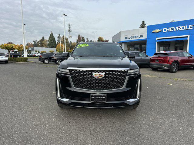 used 2023 Cadillac Escalade ESV car, priced at $49,998