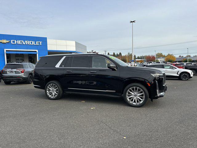 used 2023 Cadillac Escalade ESV car, priced at $49,998