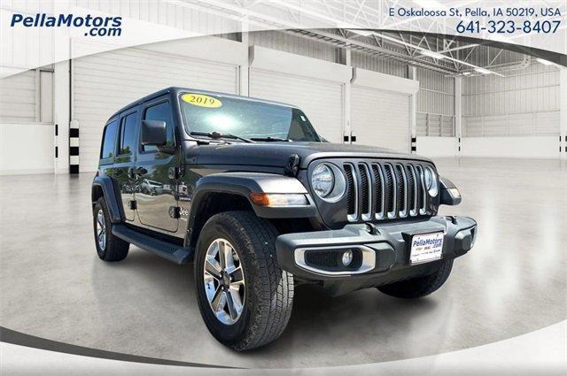 used 2019 Jeep Wrangler Unlimited car, priced at $29,896