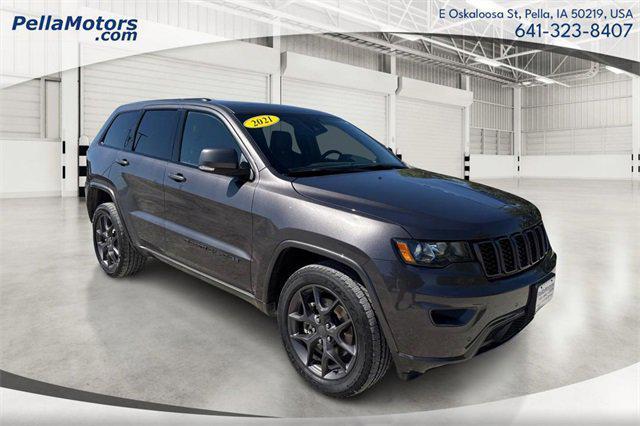 used 2021 Jeep Grand Cherokee car, priced at $29,380