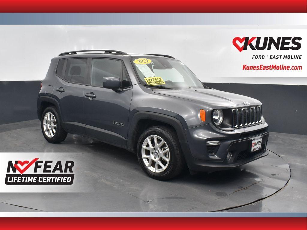 used 2021 Jeep Renegade car, priced at $18,471