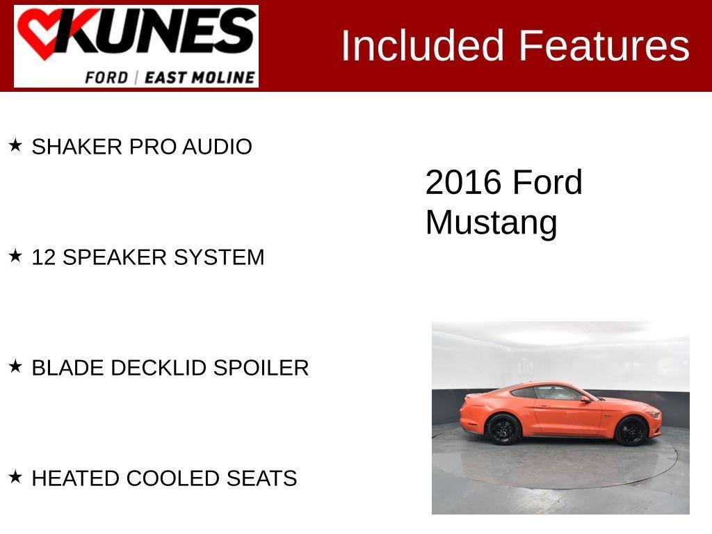 used 2016 Ford Mustang car, priced at $30,335