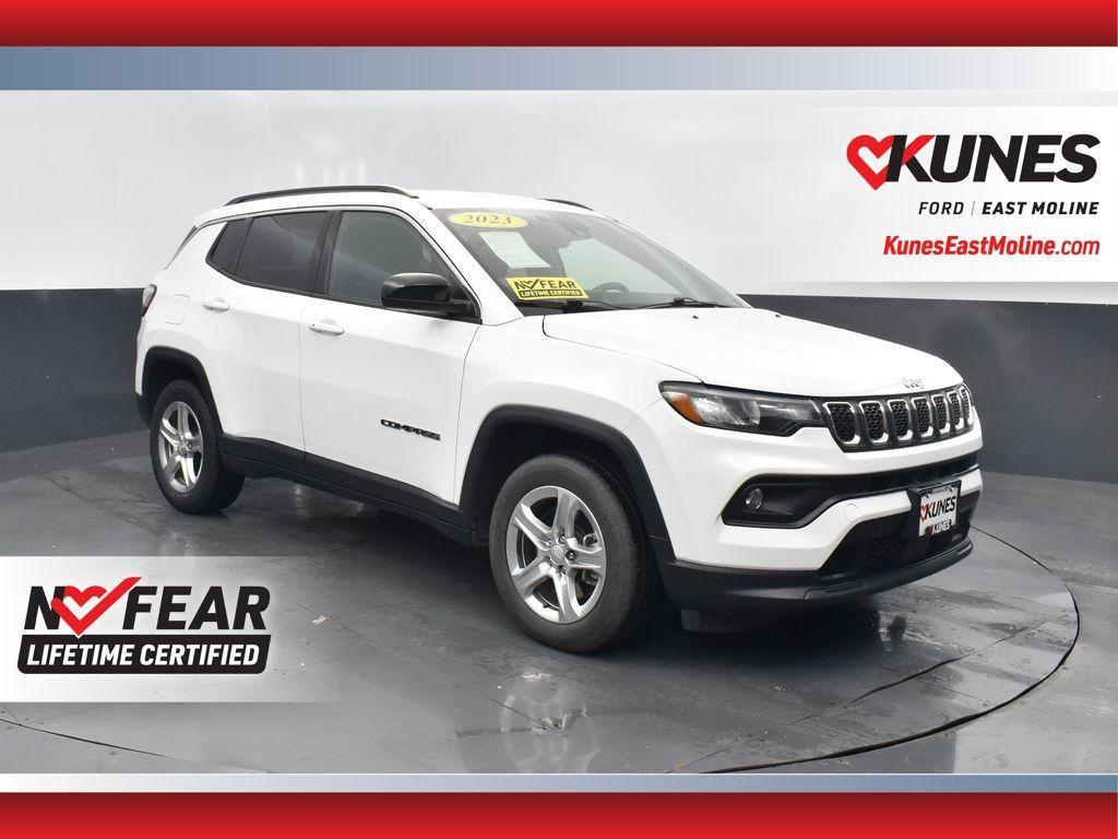 used 2023 Jeep Compass car, priced at $20,520